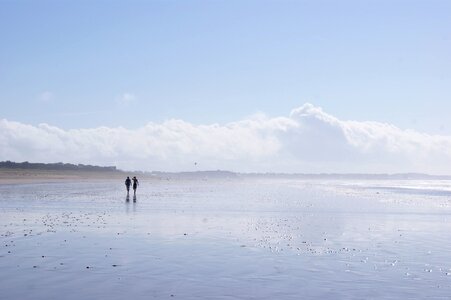 Sun beach sand photo