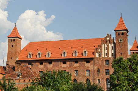 Monument building poland photo