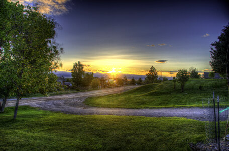 Sunrise over the Horizon in Helena photo