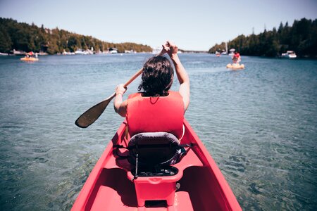 Red Kayak photo
