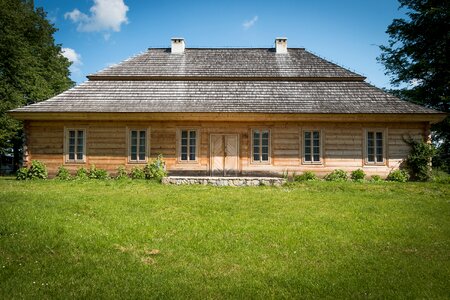 Wooden cottage old cottage poland