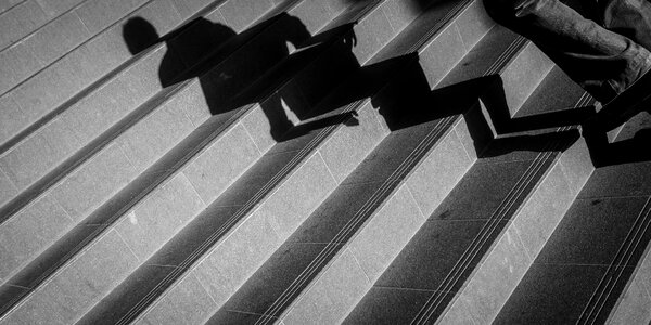 Shading shadow staircase photo