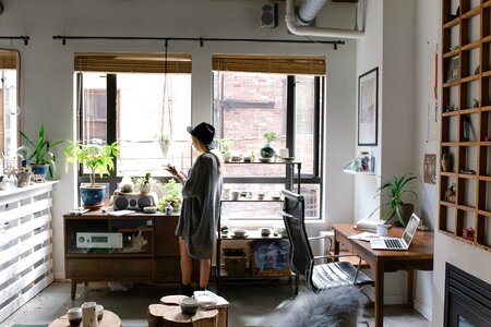 Apartment female interior