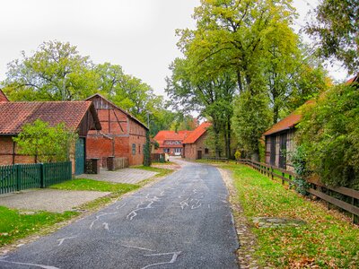 Small Village in Stellichte Germany photo