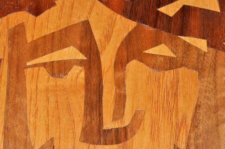 Face art natural material
