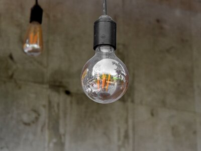 Decoration light bulb bulb photo