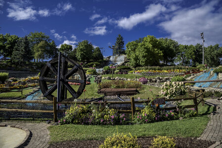 Landscape of Pirate's Cove Golf Course