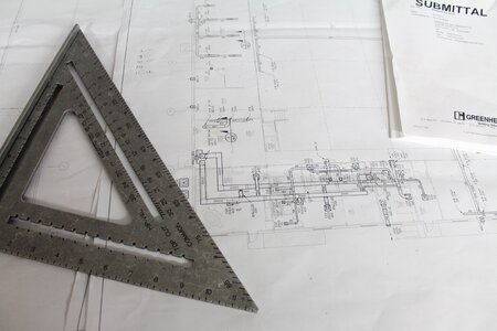 Plan building architect