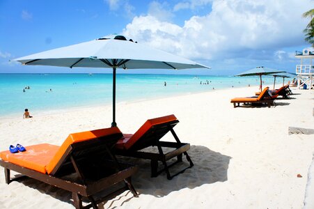 Boracay beach sea sunset photo