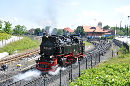 German steam engine No.13 photo