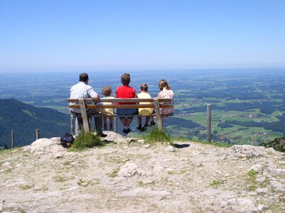 Mountain alpine view