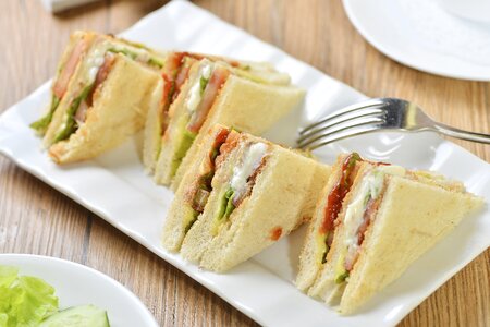S&wiches on Plate