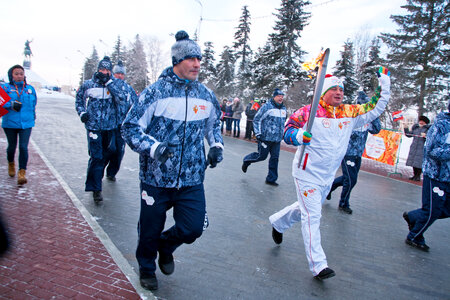 Olympic flame photo