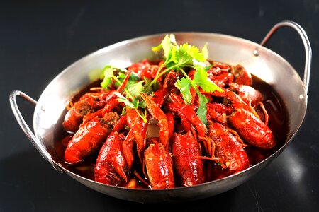 Cooking Crayfish photo