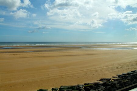 Sandy beach sea ocean