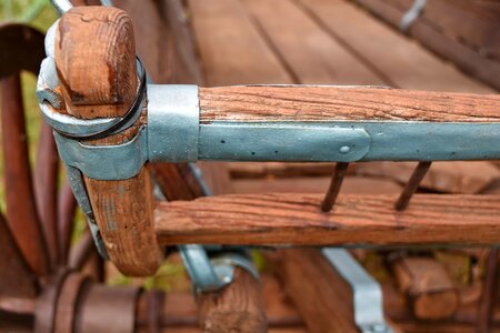 Carpentry cart wood photo