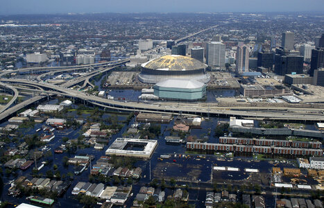 Aerial view of New Orleans, Louisiana photo