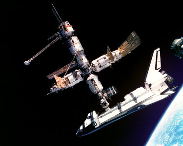Space shuttle Atlantis photo