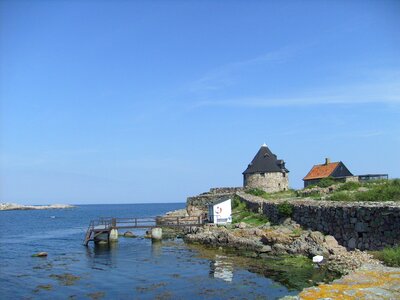 Christiansoe tower baltic sea photo