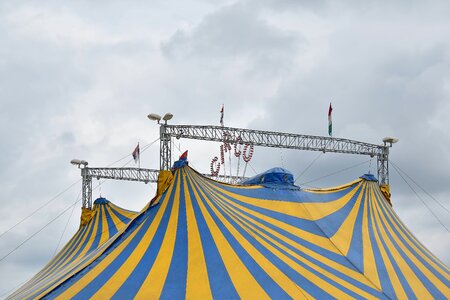 Tent circus festival