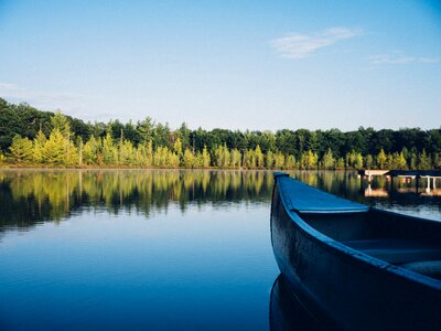 Nature water canoeing