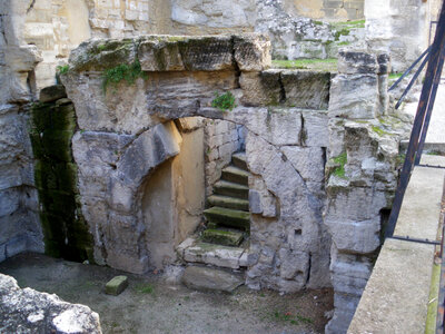 Roman remains from the 1st century in Avignon, France photo