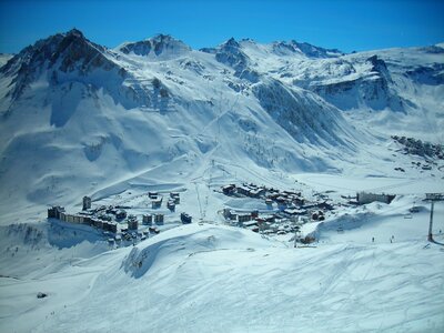 Snow avoriaz france