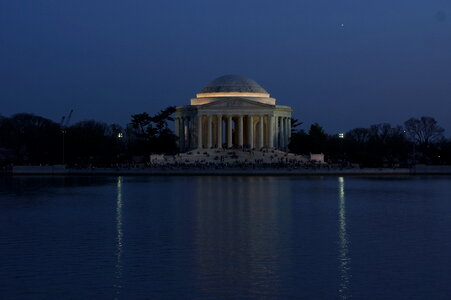 Thomas Jefferson Memorial -Landmarks at Night photo