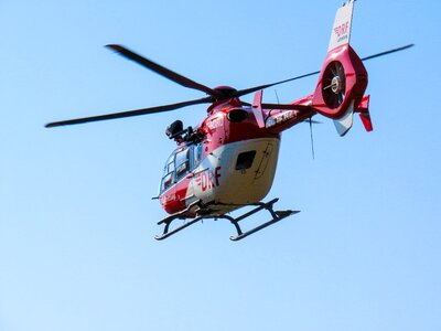 Flying rescue rotor