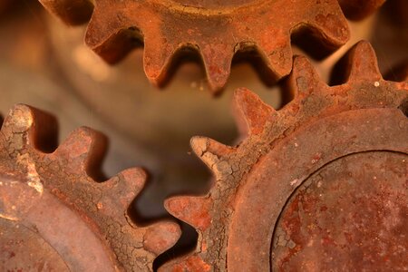 Brown detail iron