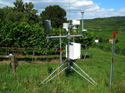 Weather station professional weather station meteorology photo