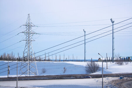 electrical power lines photo