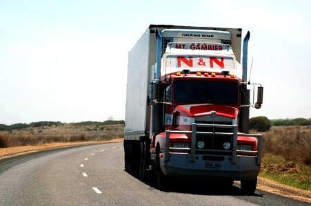 Transport carriage of goods highway
