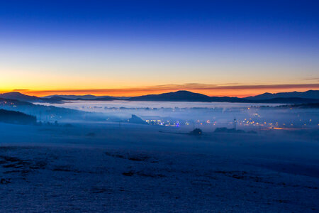 Blue Hour Landscape