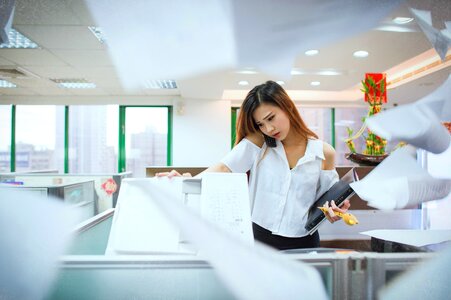 Ol answer the phone photocopy