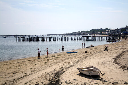 Spiaggia Cape Cod coast in Massachusetts photo