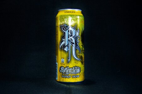 Trademarks energy drink lemon ice photo