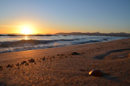 Abendstimmung ocean evening sky