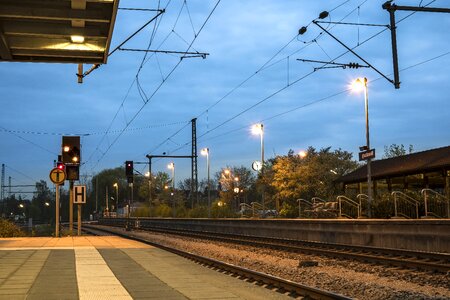 Railway railway station station photo