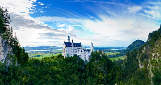 Castle Neuschwanstein in Germany photo