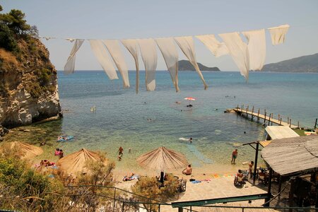 Bay greece beach photo