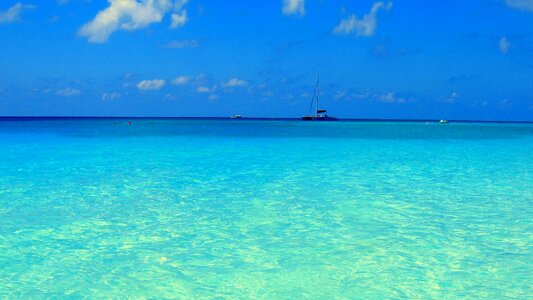 Sea seascape sky photo