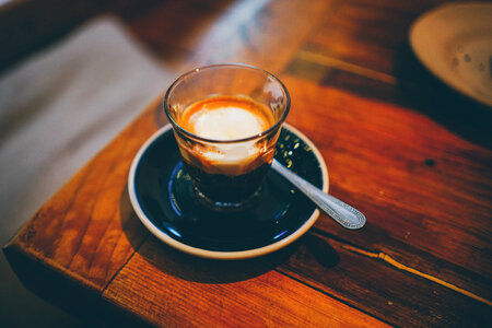 Coffee on Table photo