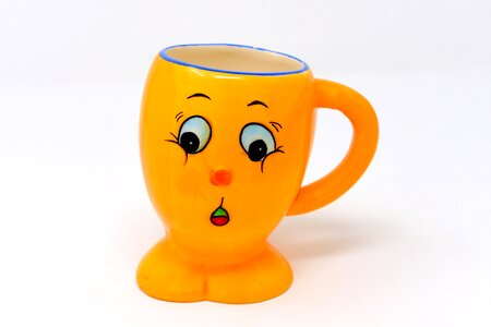 Yellow Weasel Cup face photo