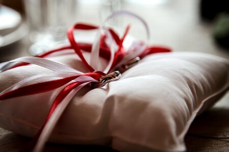 Marriage cushion pillow photo