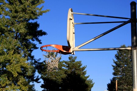 Basketball basketball court construction photo