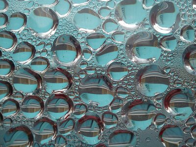 Reflection fractal water