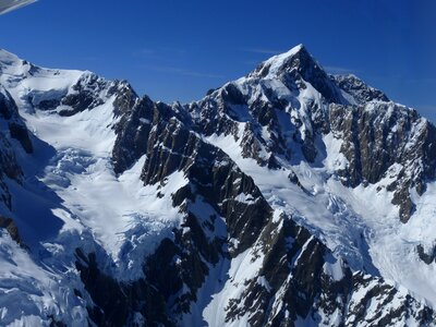 South island southern alps alpine
