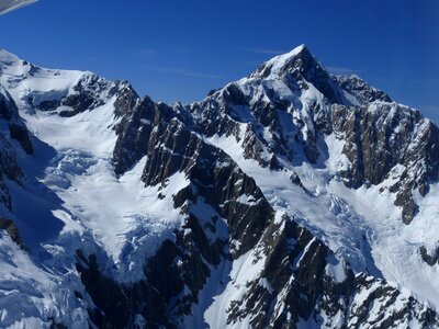 South island southern alps alpine photo