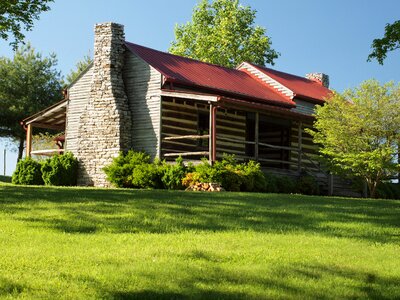 Building residential park photo